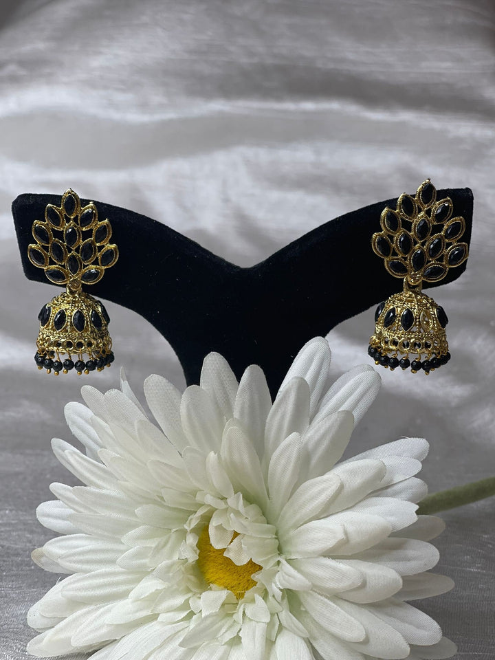 Handcrafted Brass Jhumka Earrings Set