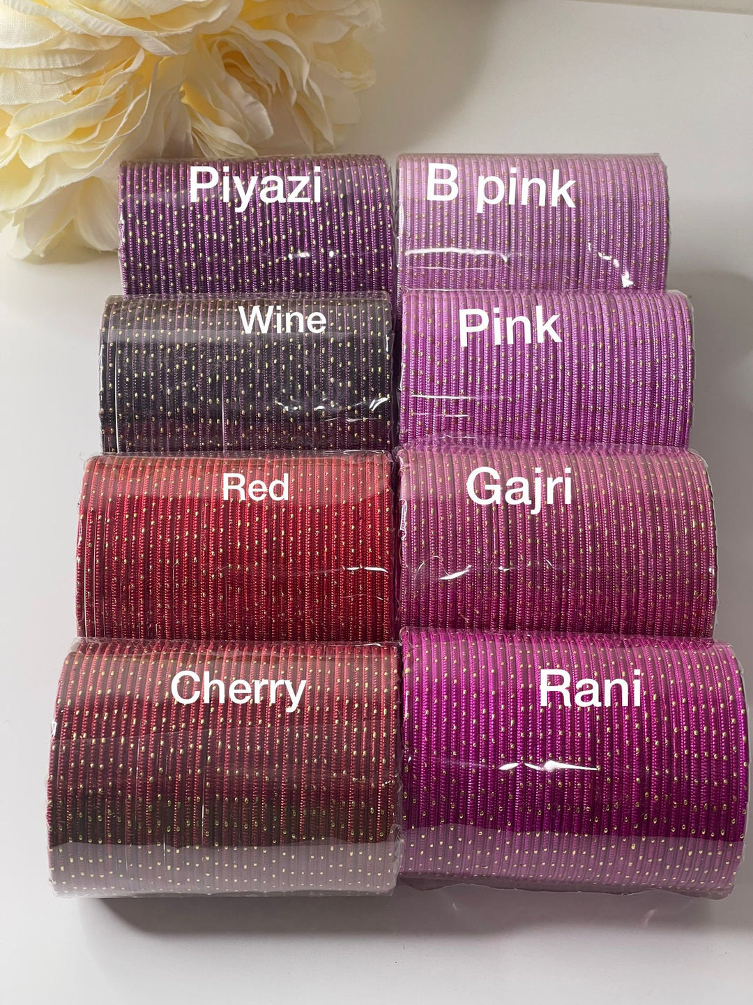 Jashmin Golden Dotted Bangles