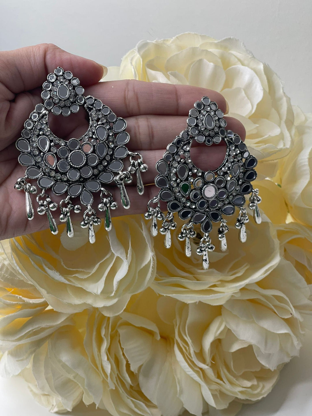 Designer Premium Indian Earrings For Women , Elegant Earrings, Pearl Earrings, Bridesmaid.
