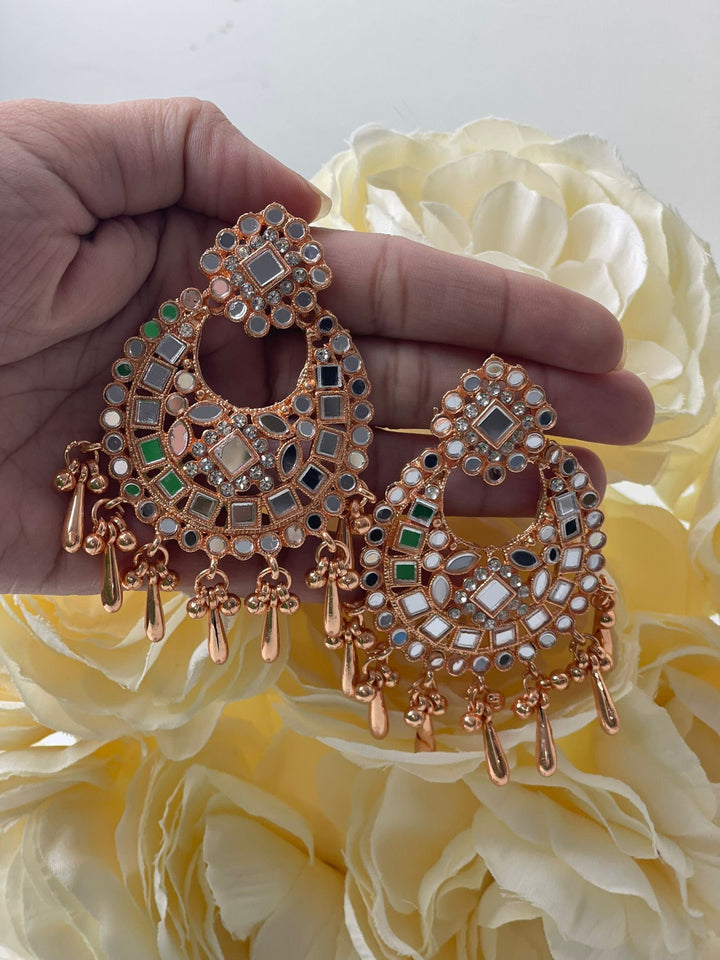 Designer Premium Indian Earrings For Women , Elegant Earrings, Pearl Earrings, Bridesmaid.