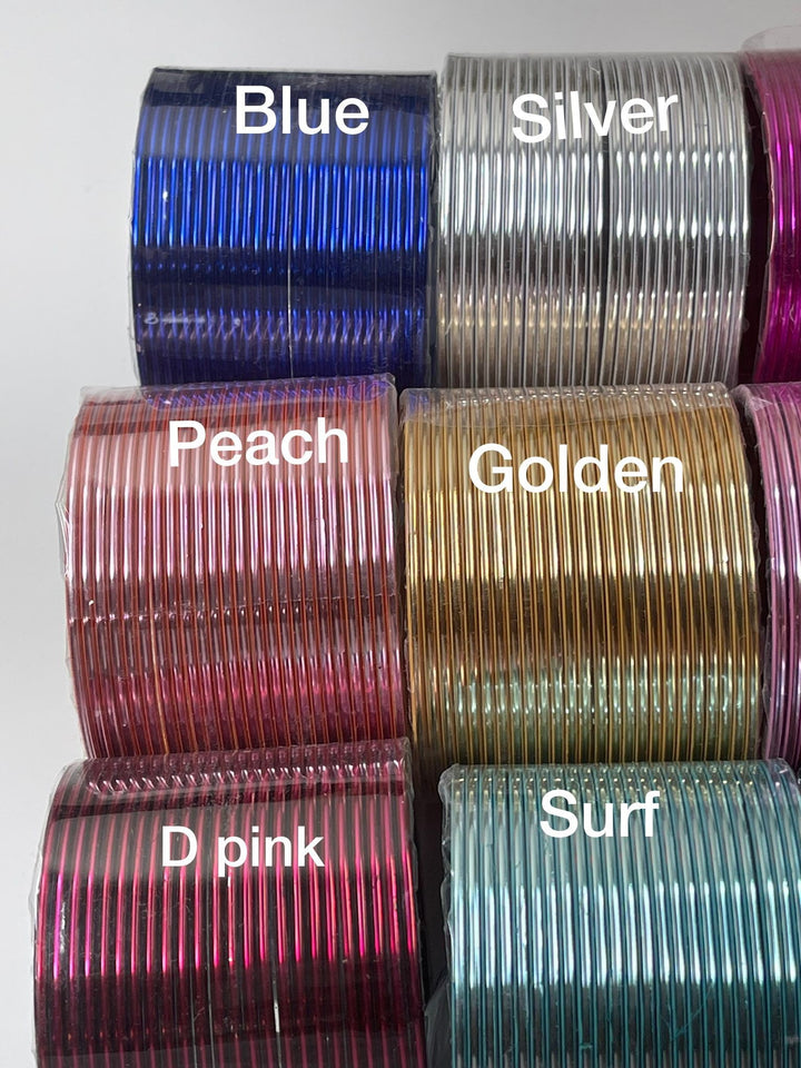 Rajjo Shiny Bangles Set