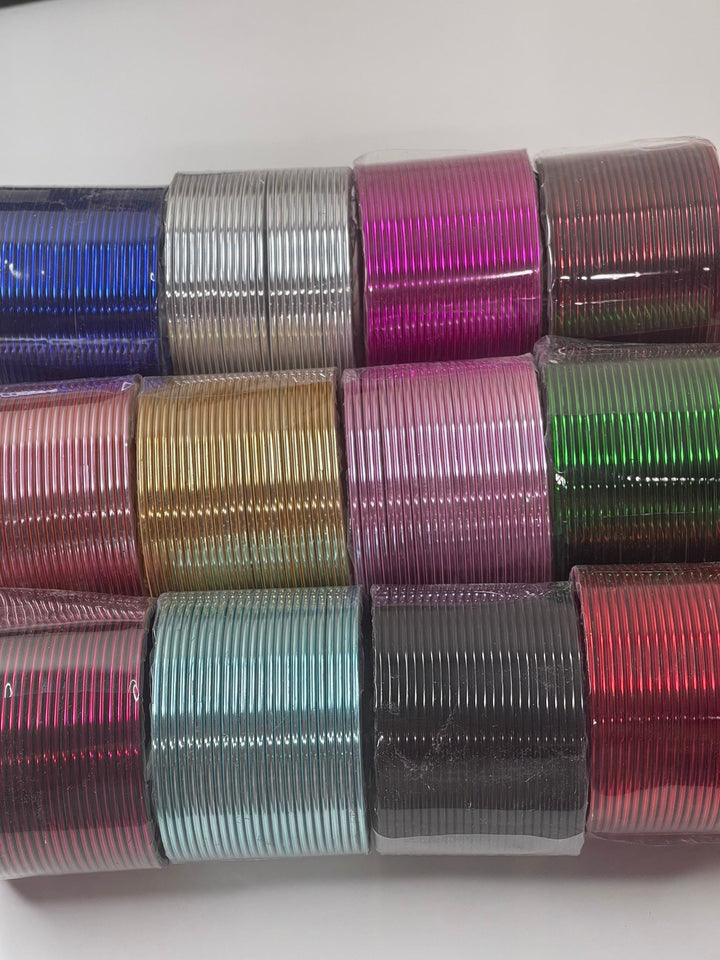 Rajjo Shiny Bangles Set