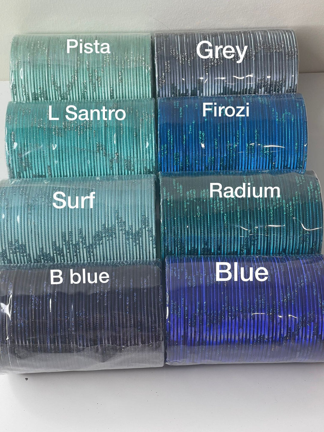 Premium Galaxy Bangles Set Size - 2.10 - 2.5 Inches