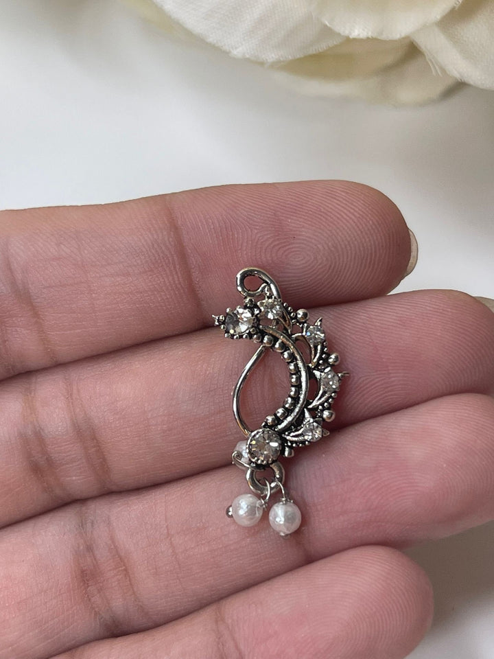 Izhaar Nose Stud, Indian Nose Stud, Tiny Nose Stud, Flower Nose Stud,Traditional Nose Pin.