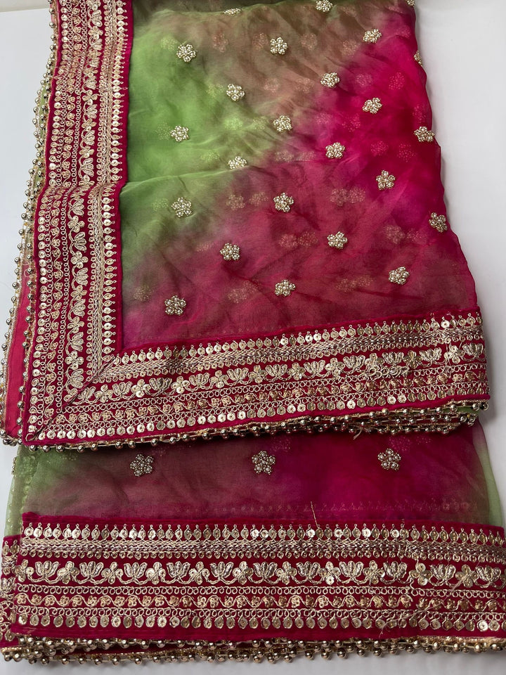 Traditional Bridal Work Dupatta