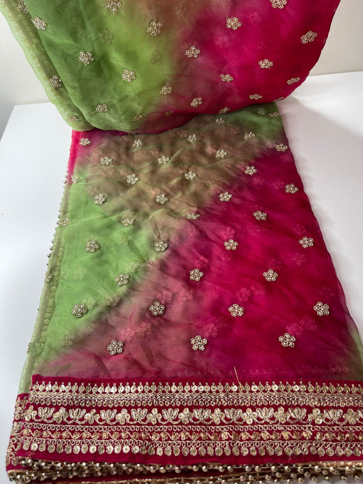Traditional Bridal Work Dupatta
