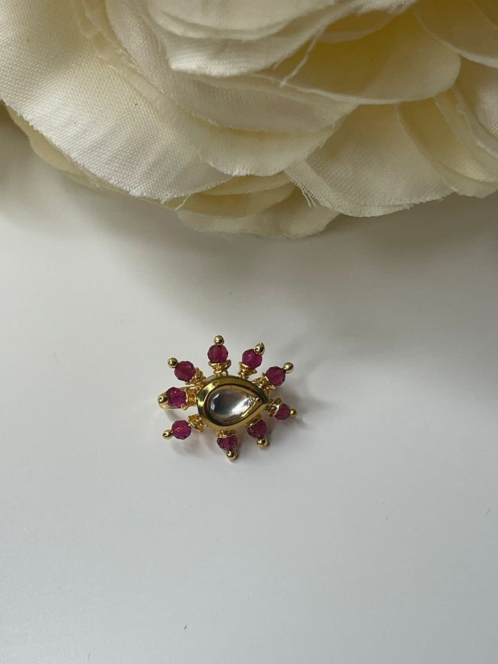 Izhaar Nose Stud, Indian Nose Stud, Tiny Nose Stud, Flower Nose Stud,Traditional Nose Pin.