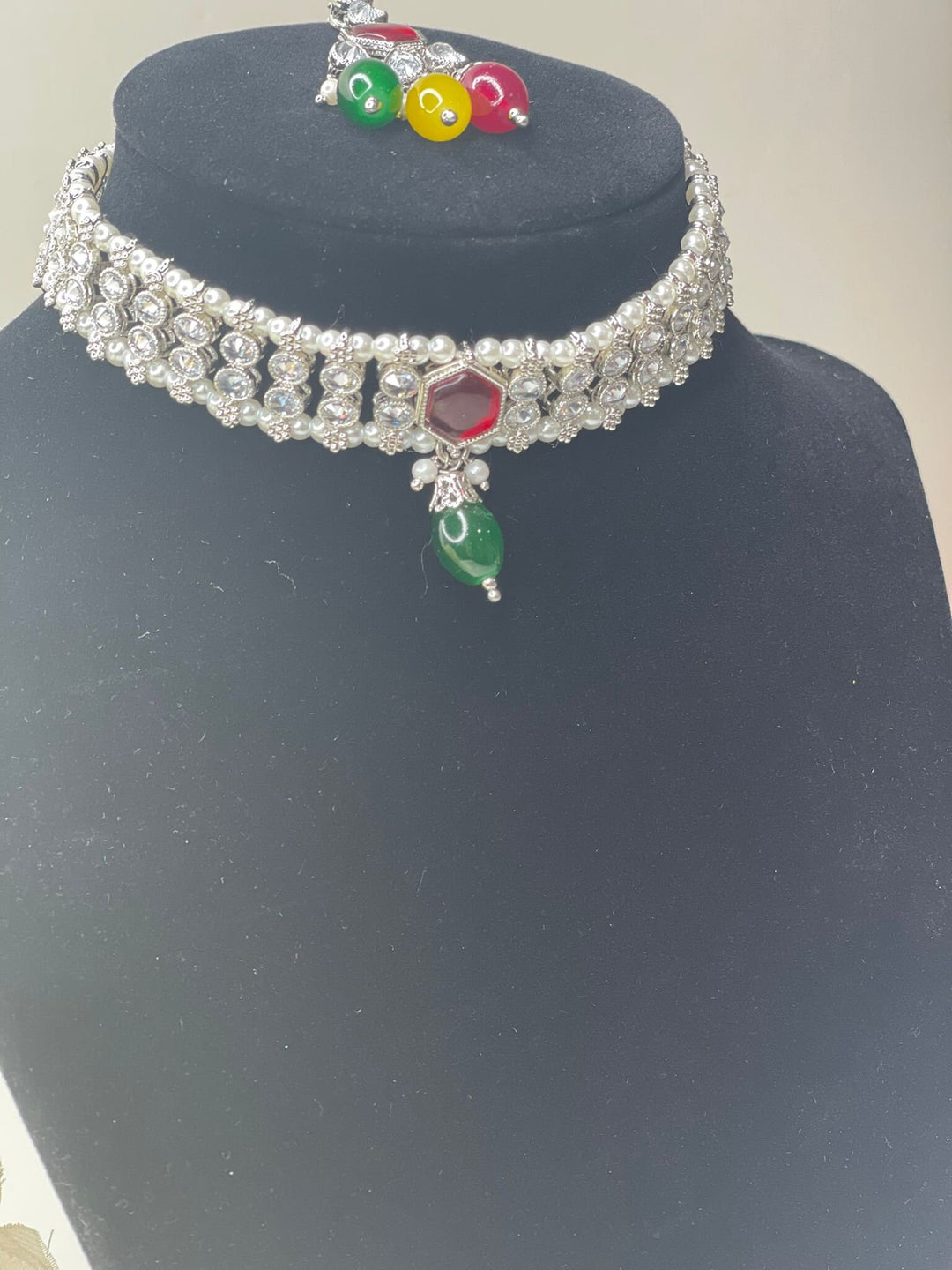Charu Polki Kundan Necklace