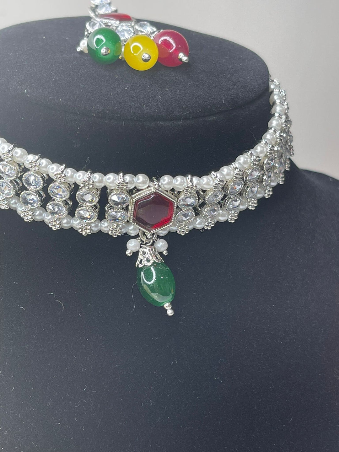 Charu Polki Kundan Necklace