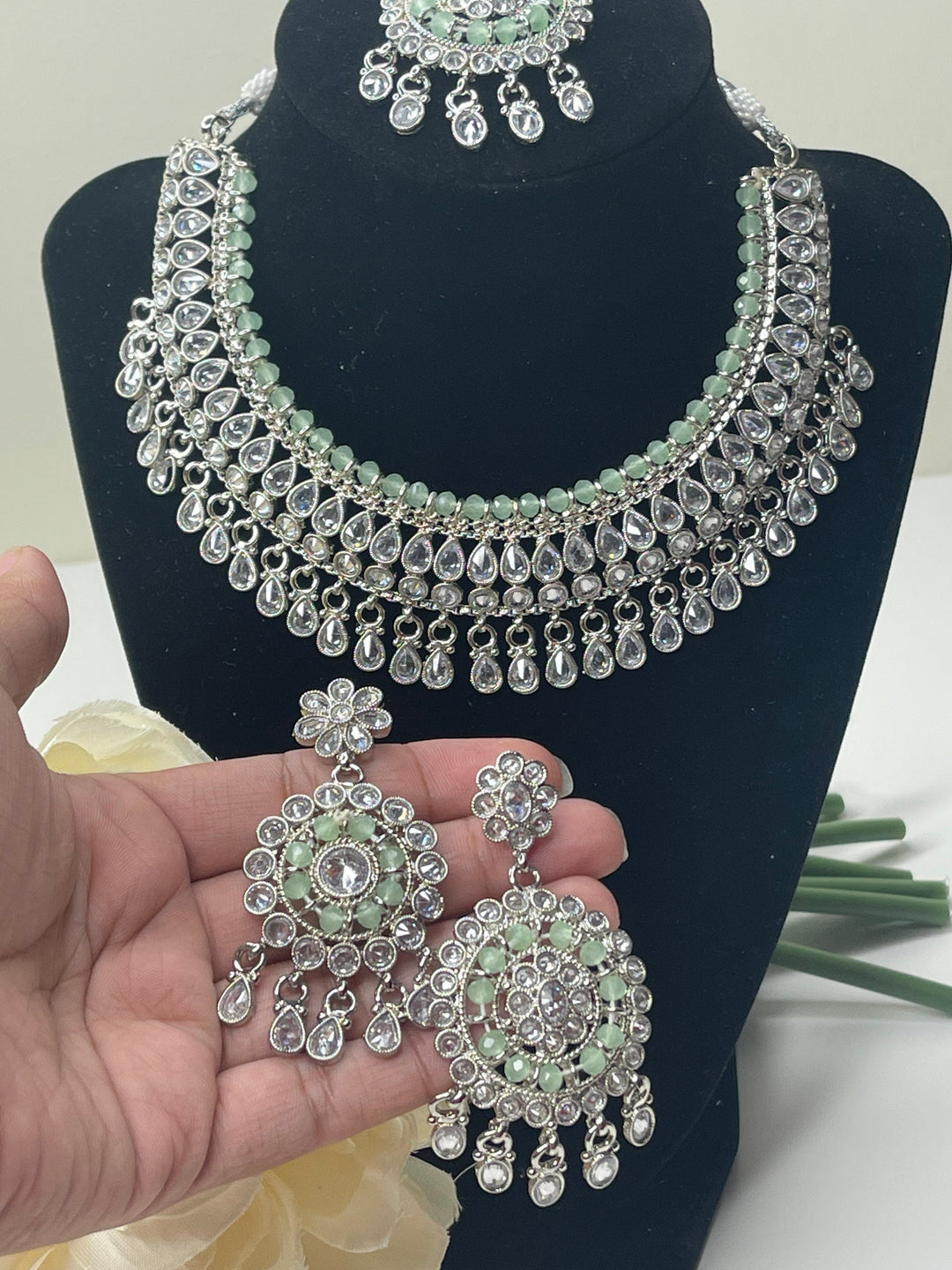 Sylvia Reverse AD Necklace
