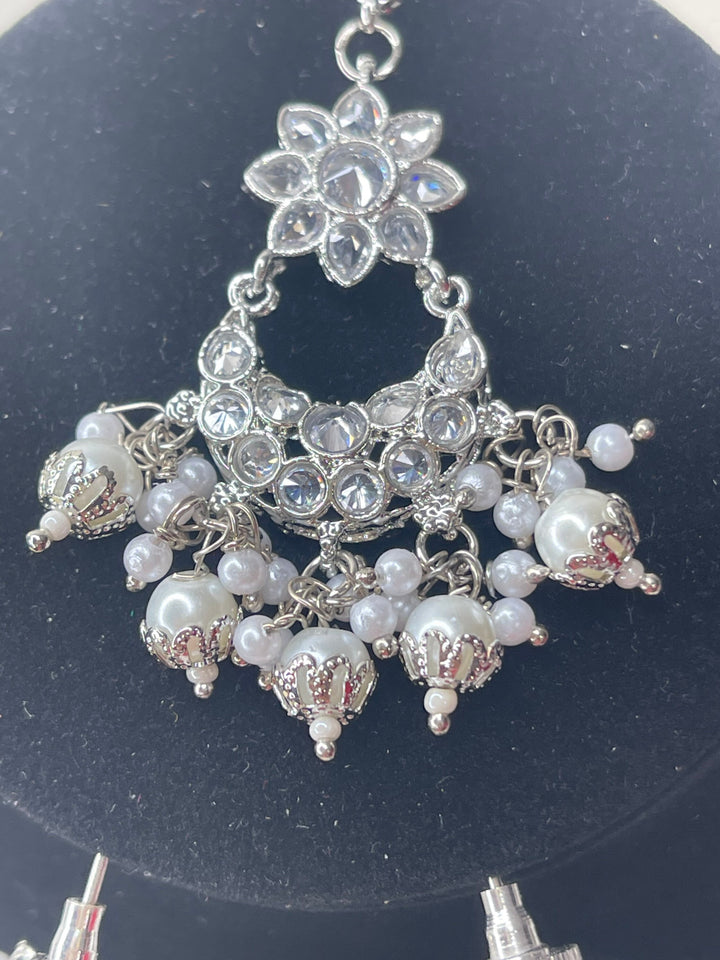 Savya Polki Reverse AD Necklace