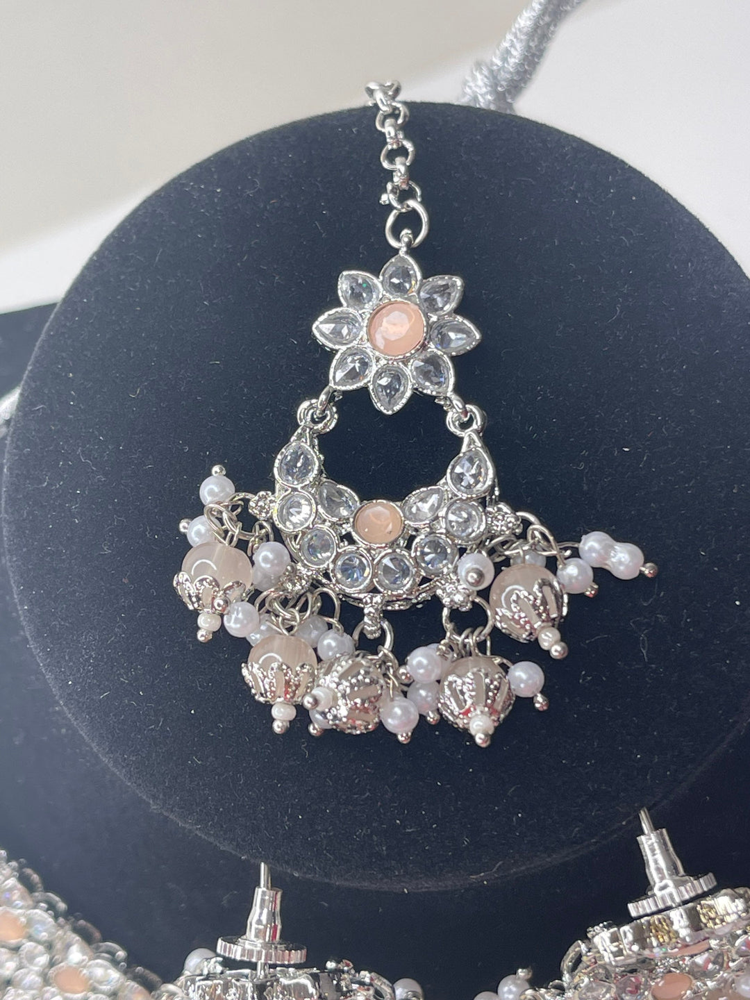 Savya Polki Reverse AD Necklace