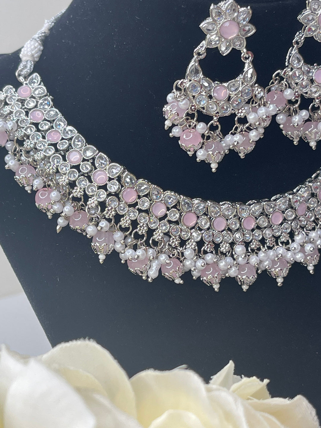 Savya Polki Reverse AD Necklace