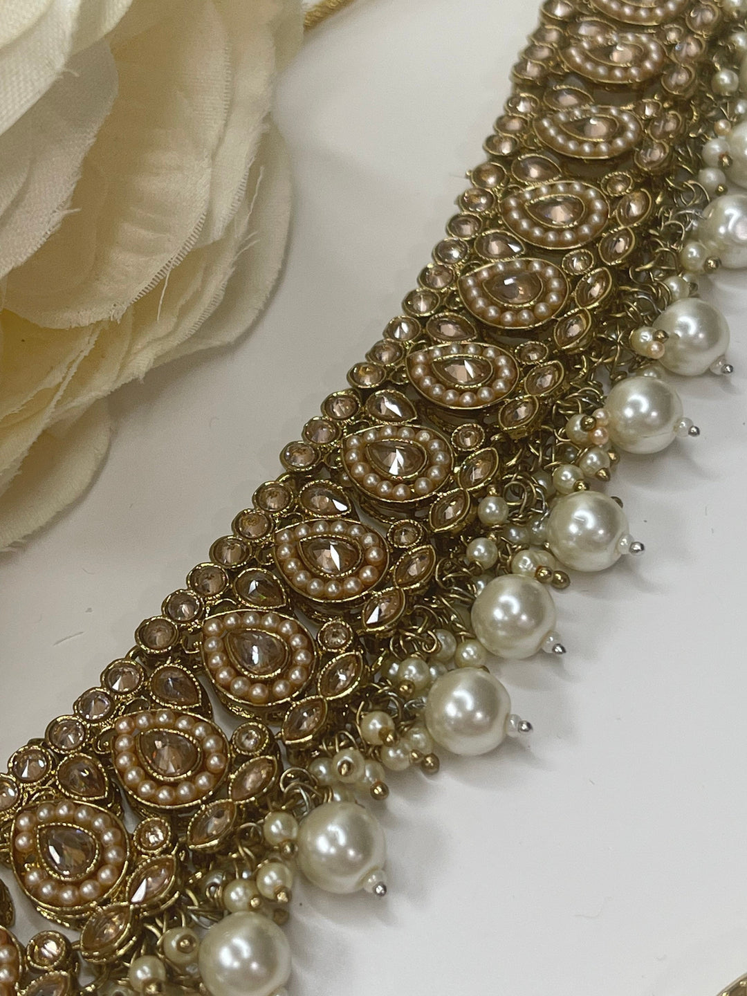 Sonam Polki Kundan Pearl Set