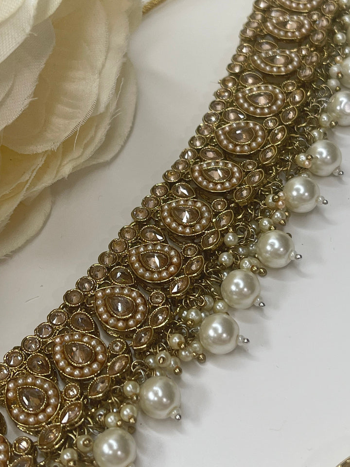 Sonam Polki Kundan Pearl Set