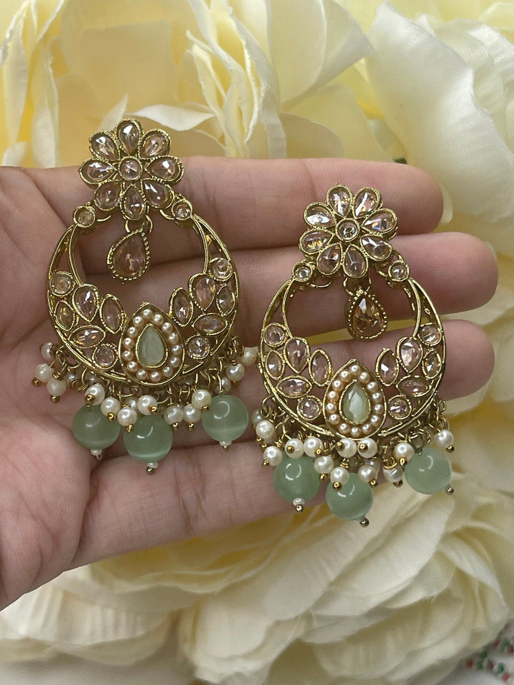 Sonam Polki Pearl Set