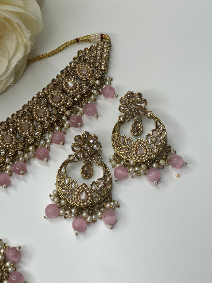 Sonam Polki Pearl Set