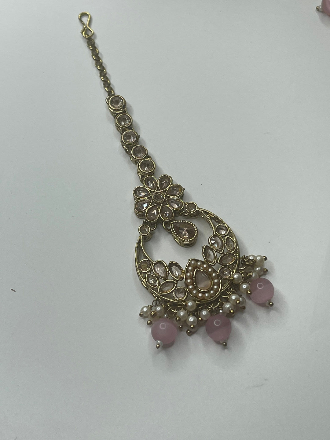 Sonam Polki Pearl Set