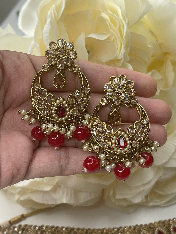 Sonam Polki Pearl Set