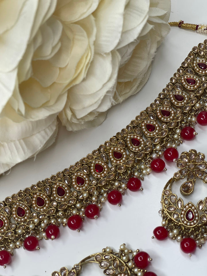 Sonam Polki Pearl Set