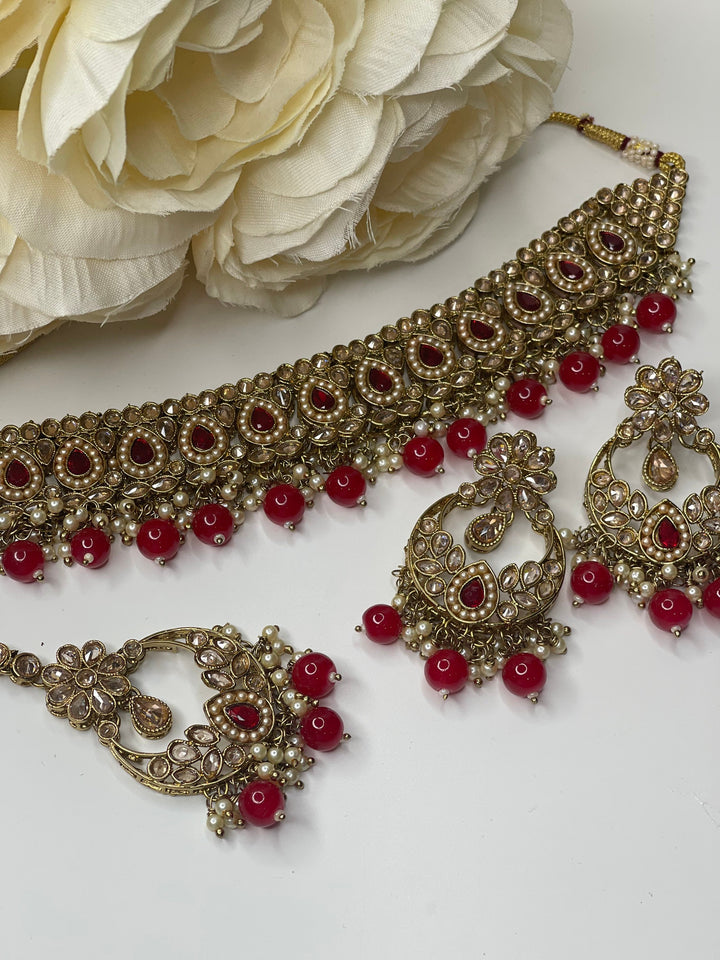 Sonam Polki Pearl Set