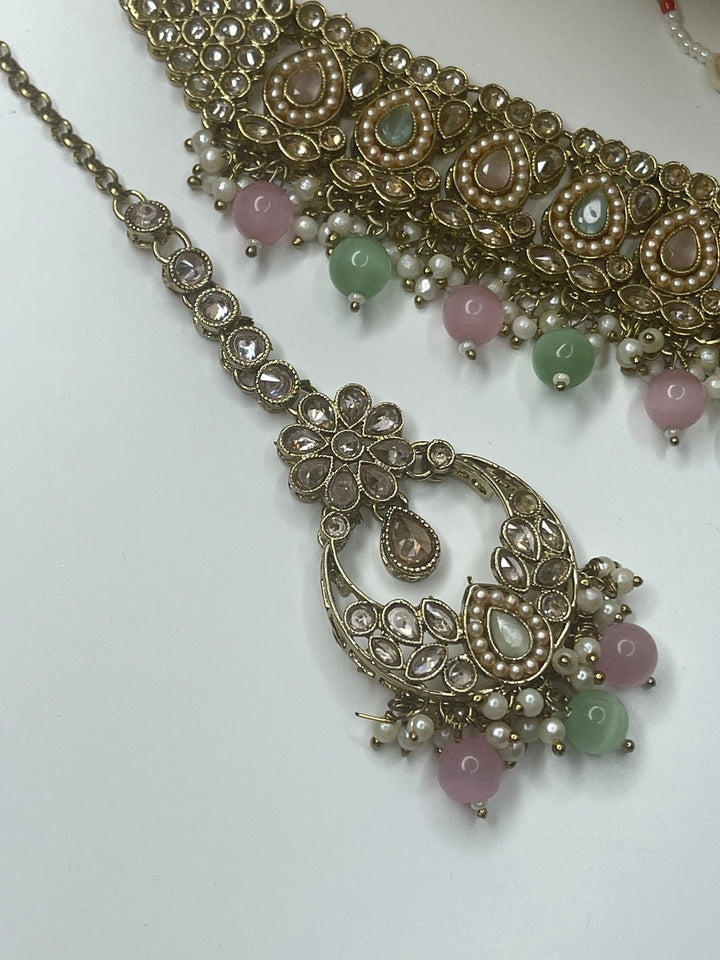 Sonam Polki Pearl Set