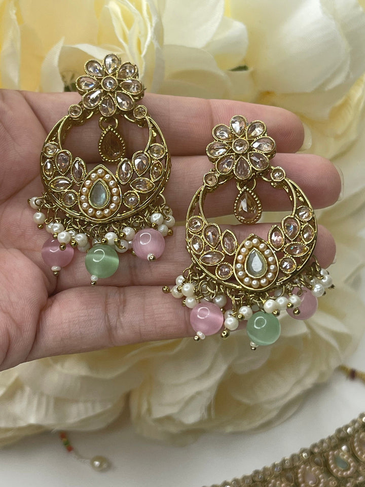 Sonam Polki Pearl Set