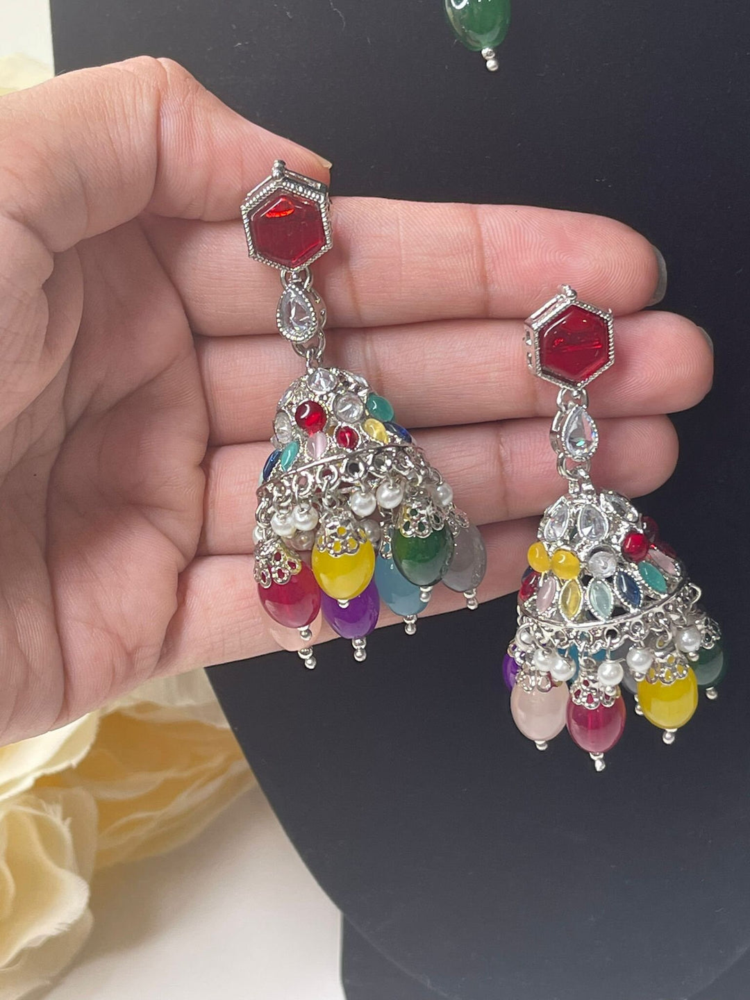 Charu Polki Kundan Necklace