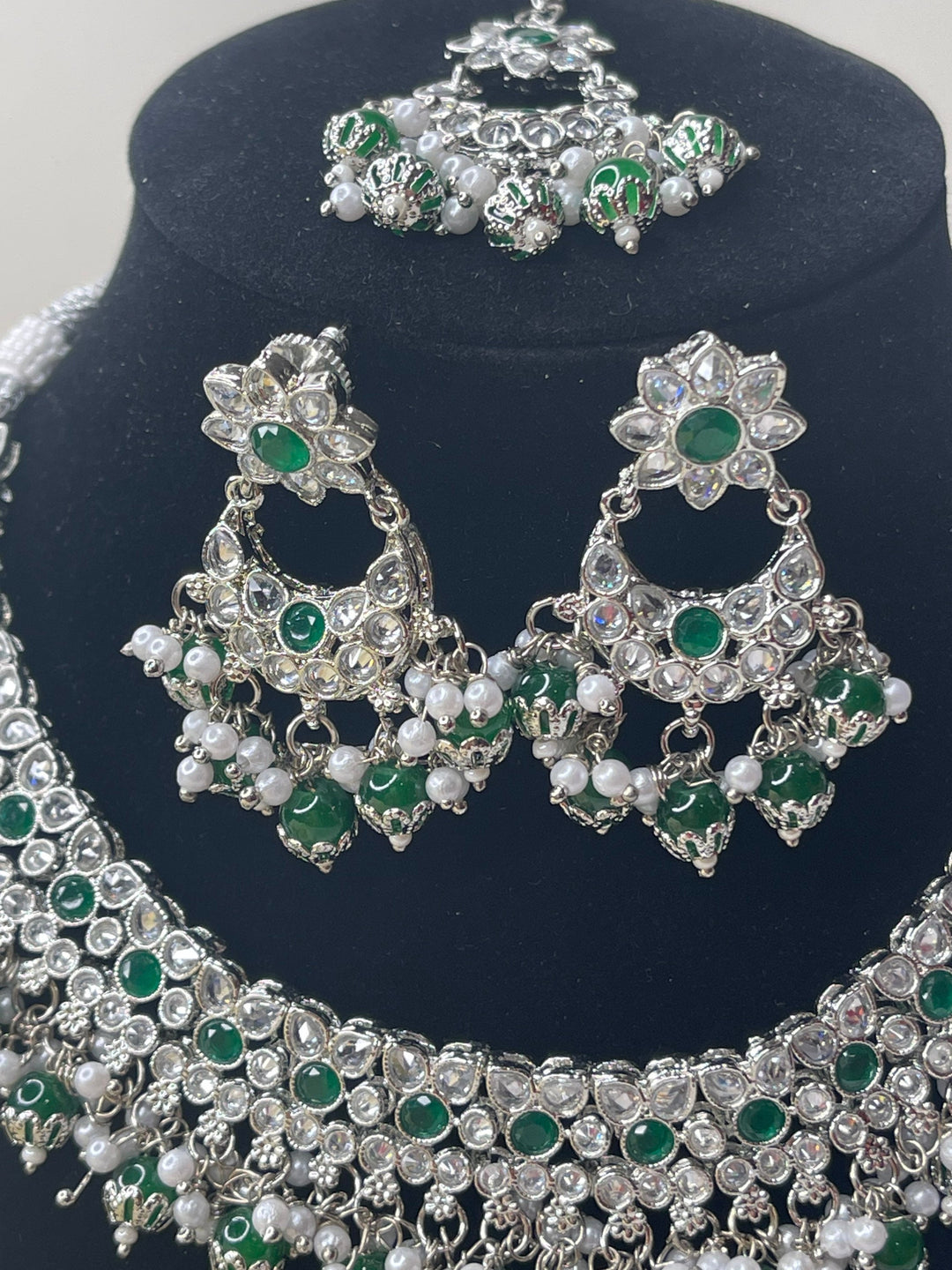 Savya Polki Reverse AD Necklace
