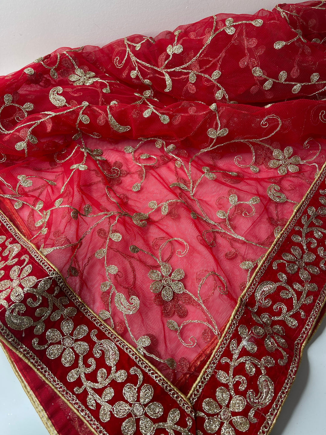 Traditional Bridal Work Dupatta