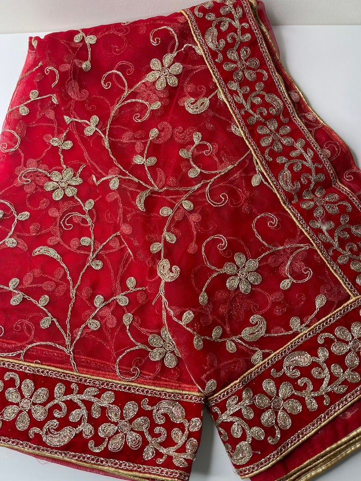 Traditional Bridal Work Dupatta