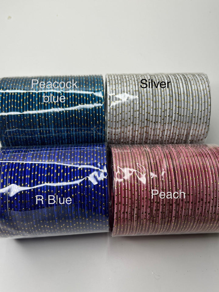 Jashmin Golden Dotted Bangles