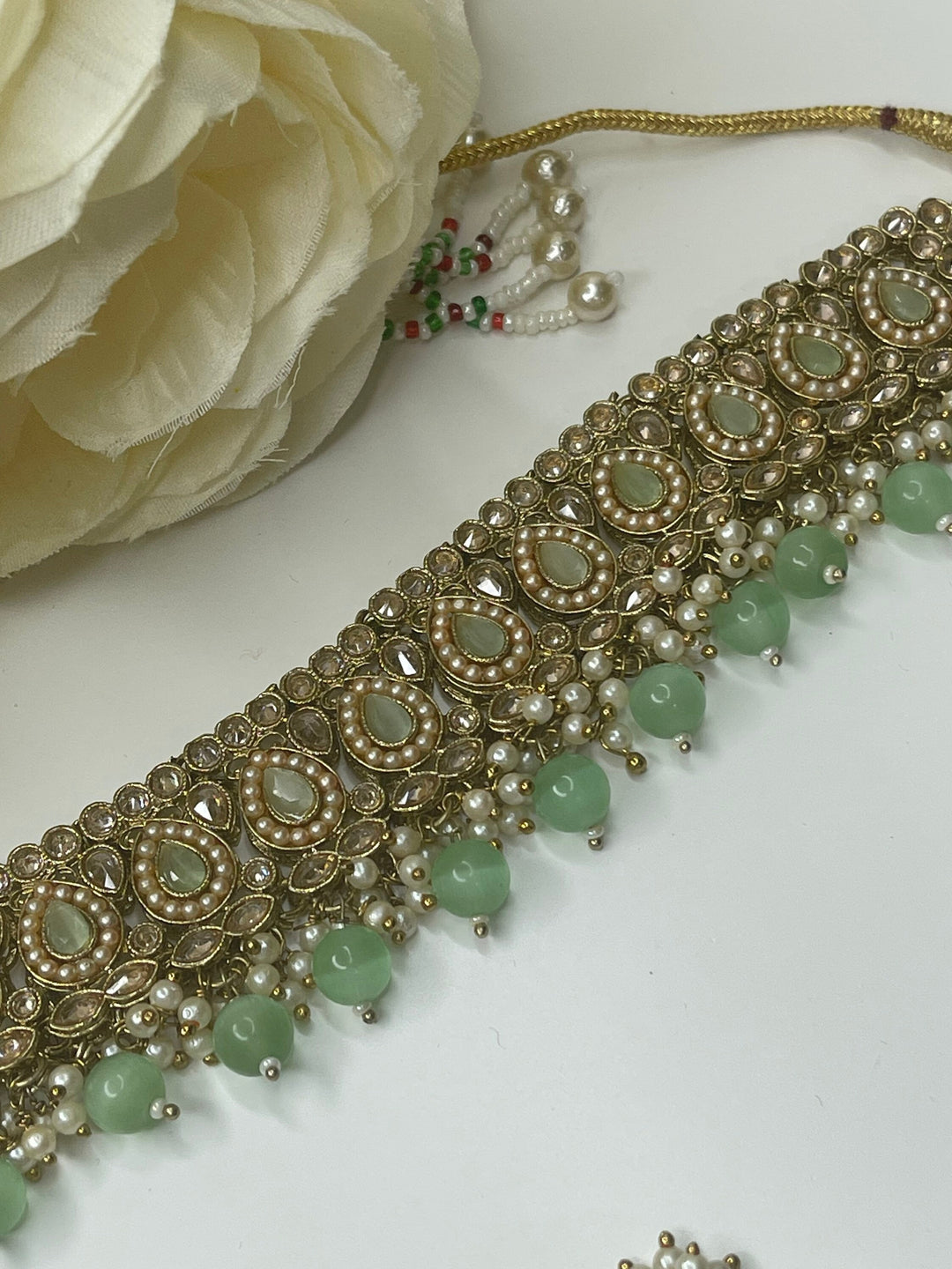 Sonam Polki Pearl Set
