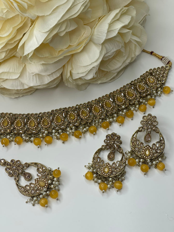 Sonam Polki Pearl Set