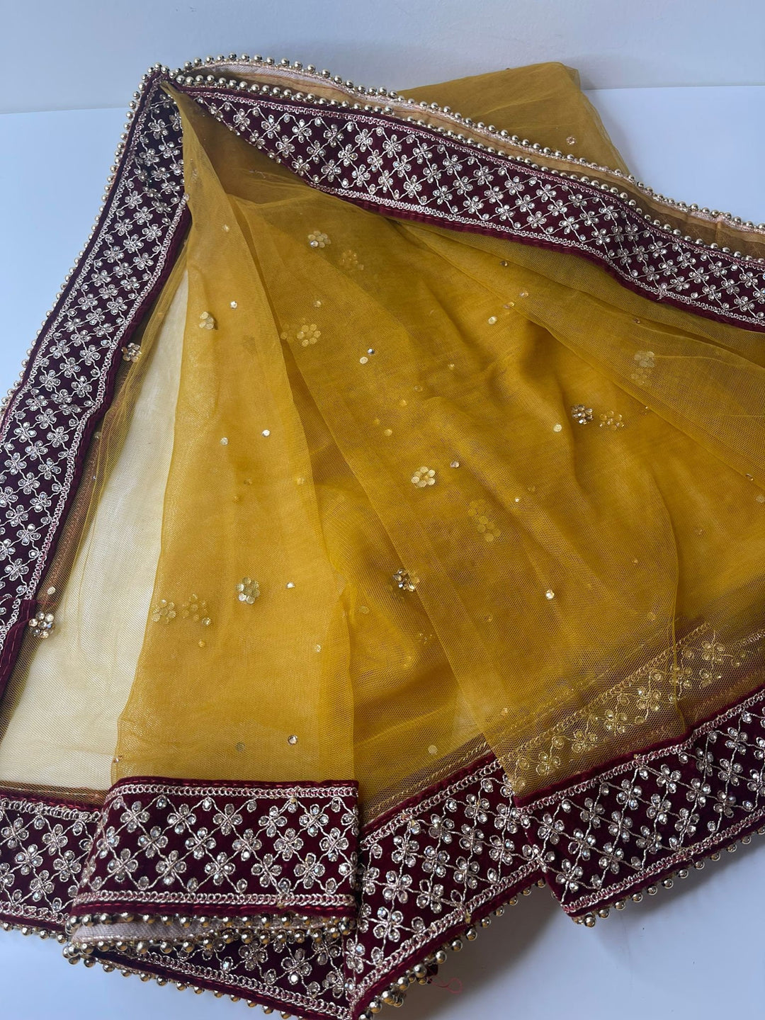 Traditional Bridal Work Dupatta