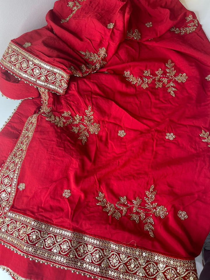 Traditional Bridal Work Dupatta