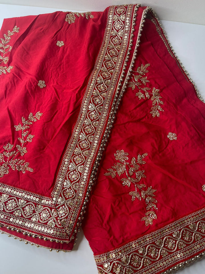 Traditional Bridal Work Dupatta