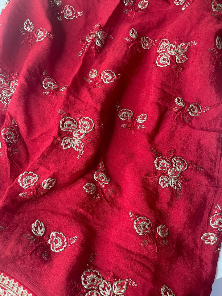 Traditional Bridal Work Dupatta