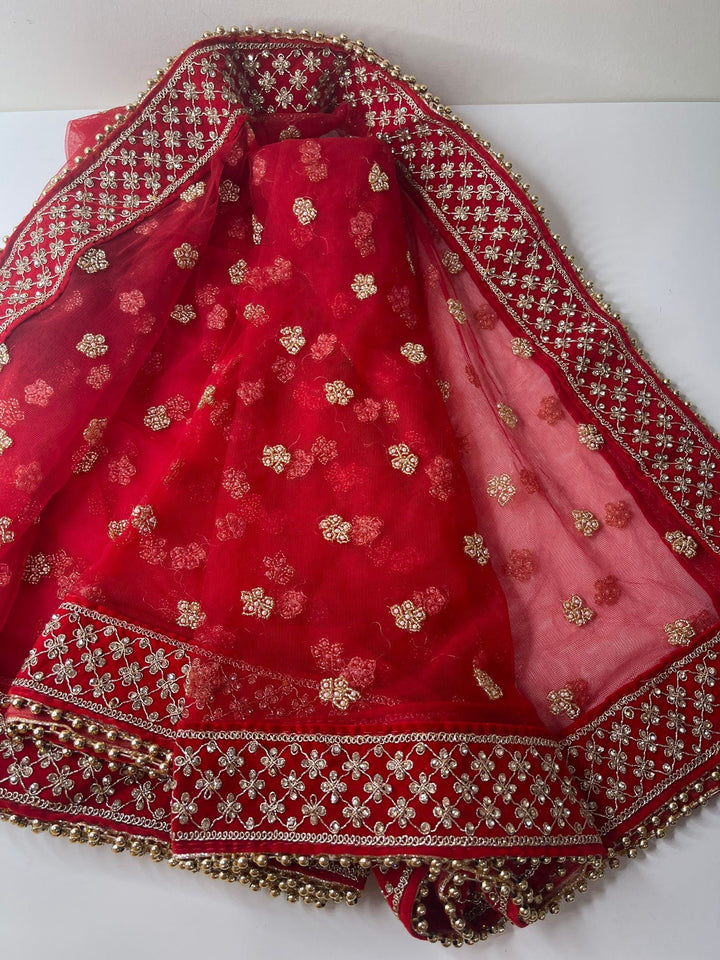 Traditional Bridal Work Dupatta