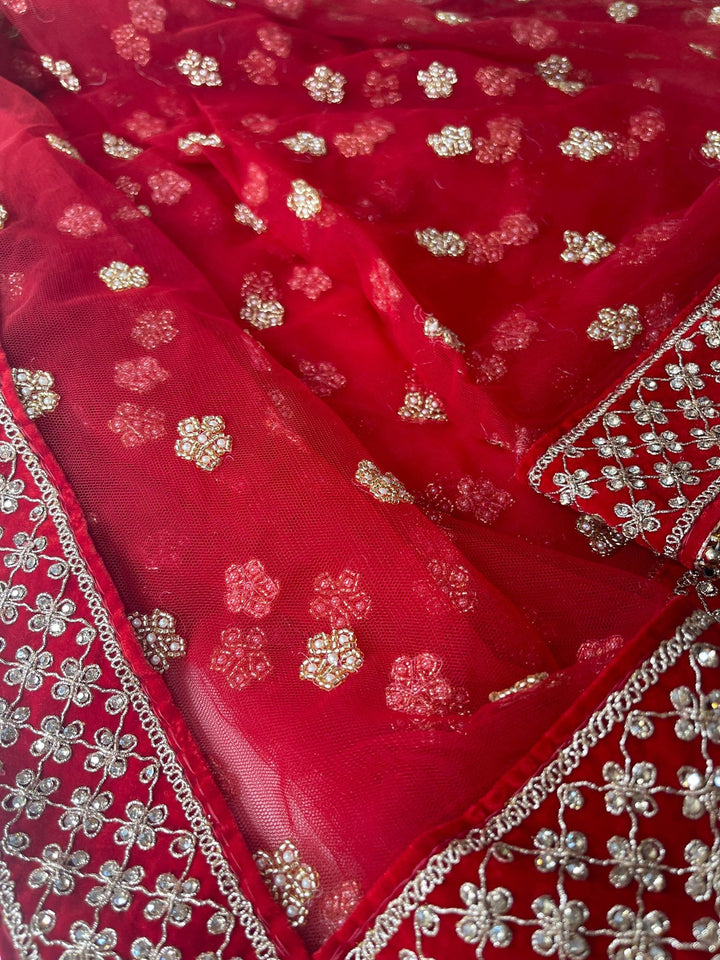 Traditional Bridal Work Dupatta