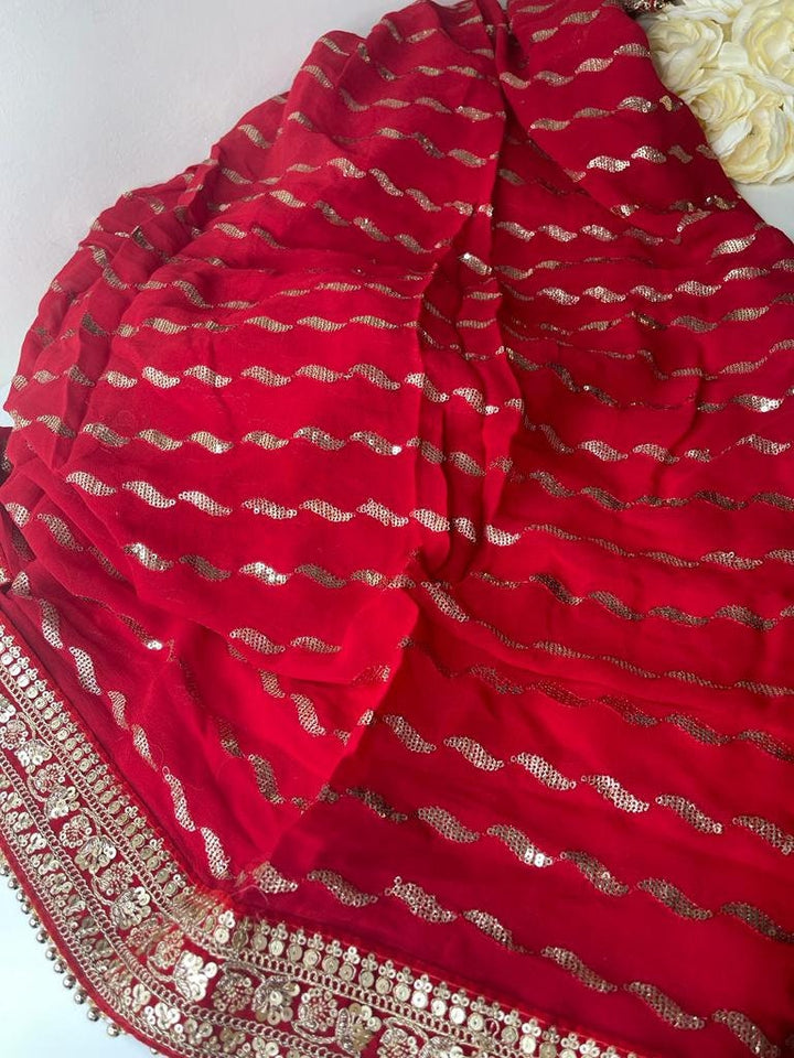 Traditional Bridal Work Dupatta