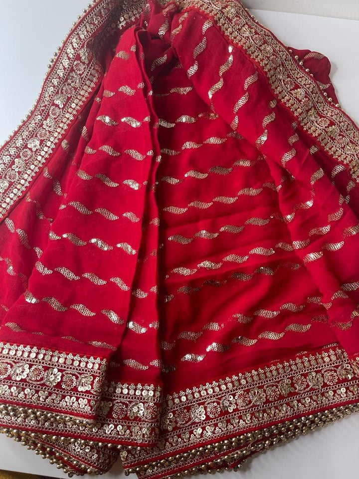Traditional Bridal Work Dupatta