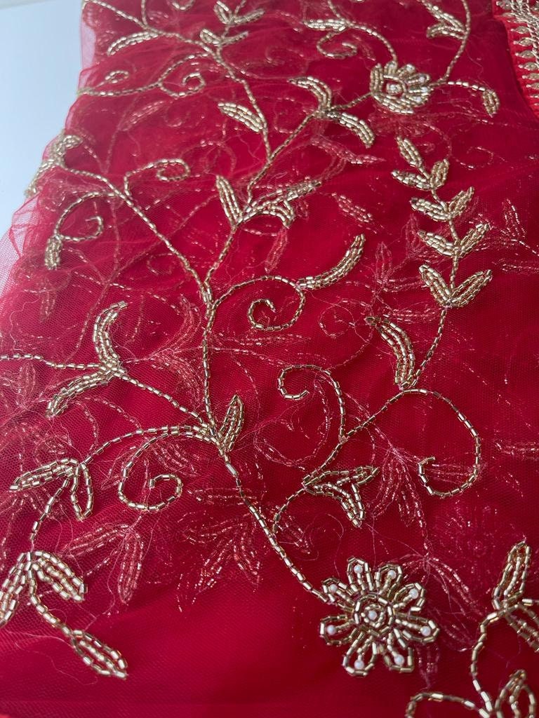 Traditional Bridal Work Dupatta