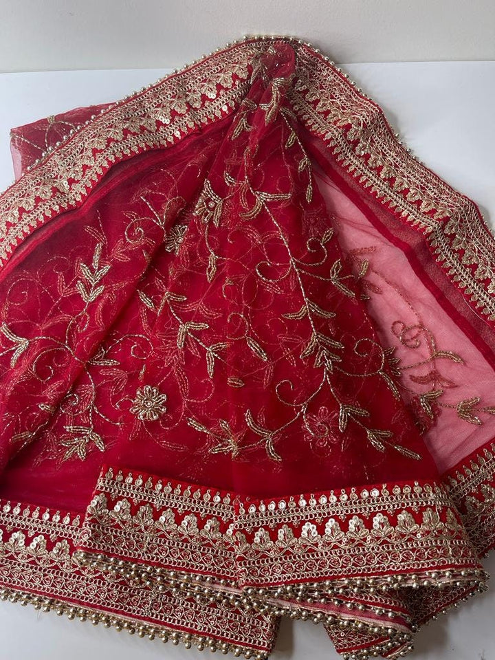 Traditional Bridal Work Dupatta