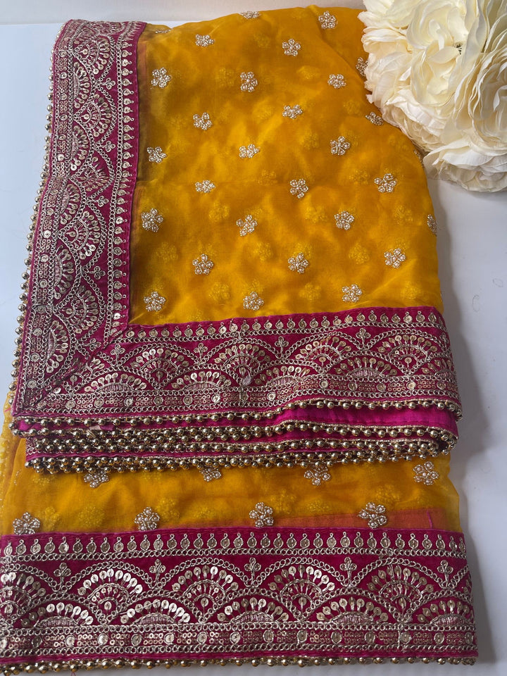 Traditional Bridal Work Dupatta