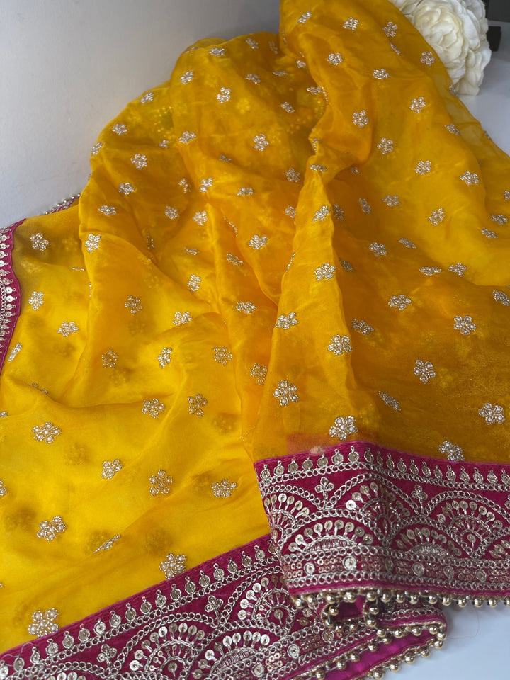 Traditional Bridal Work Dupatta