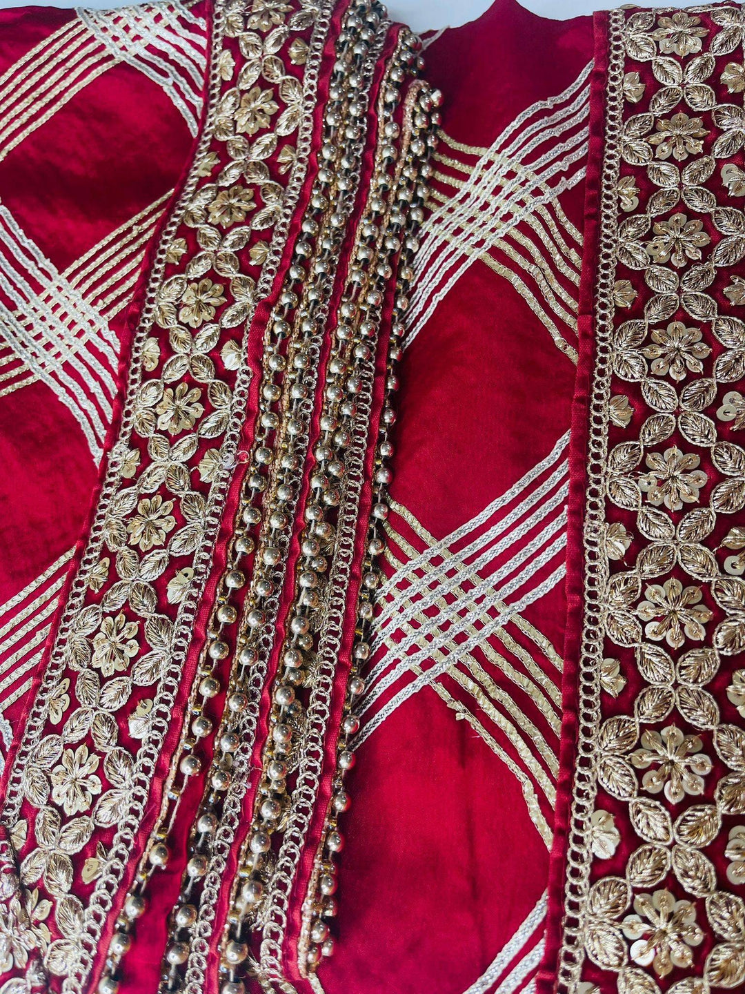 Traditional Bridal Work Dupatta