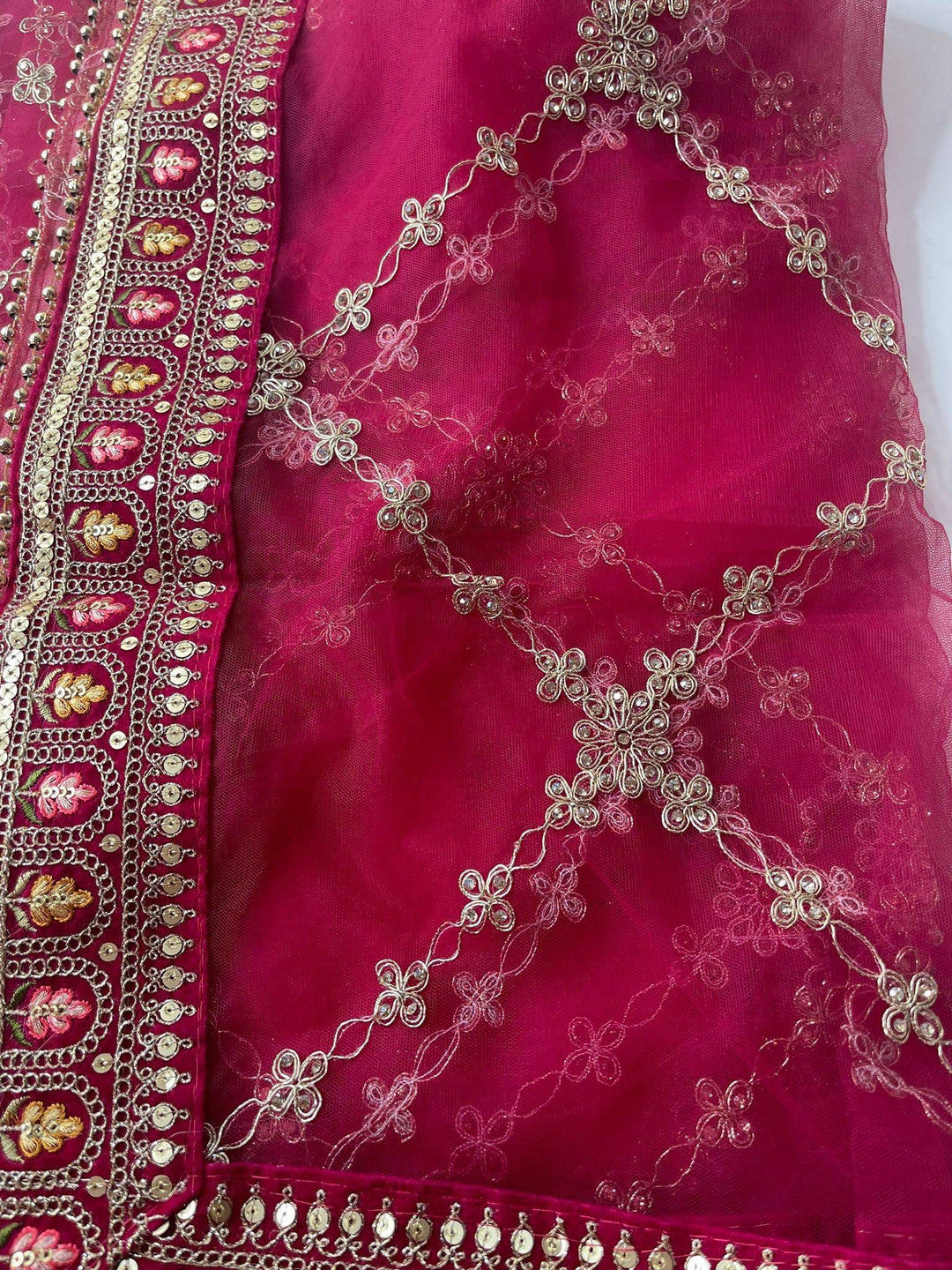 Traditional Bridal Work Dupatta