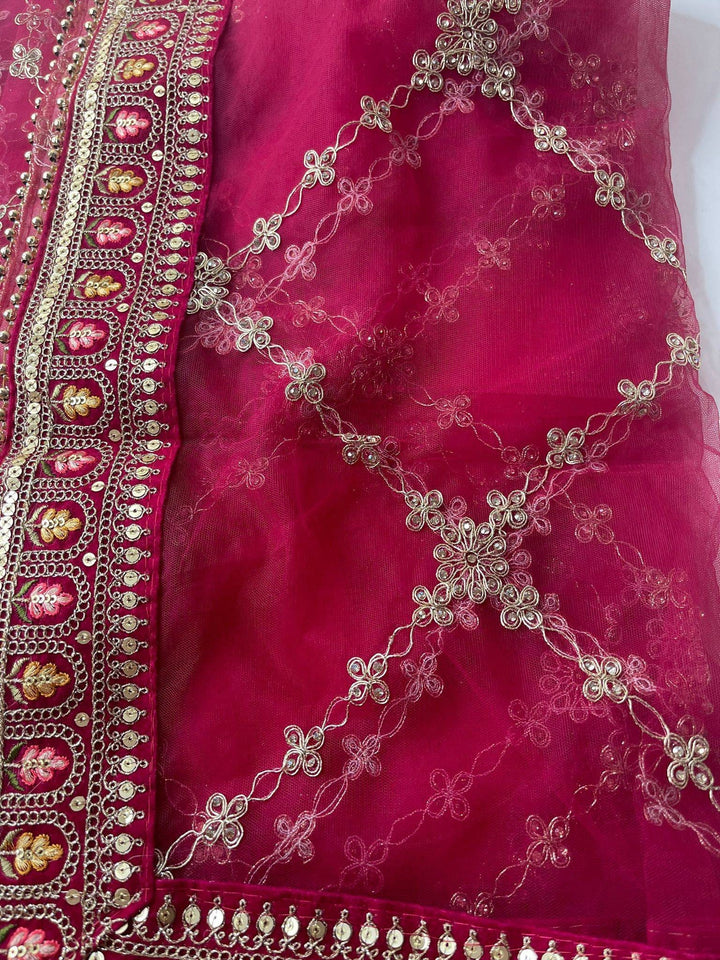 Traditional Bridal Work Dupatta