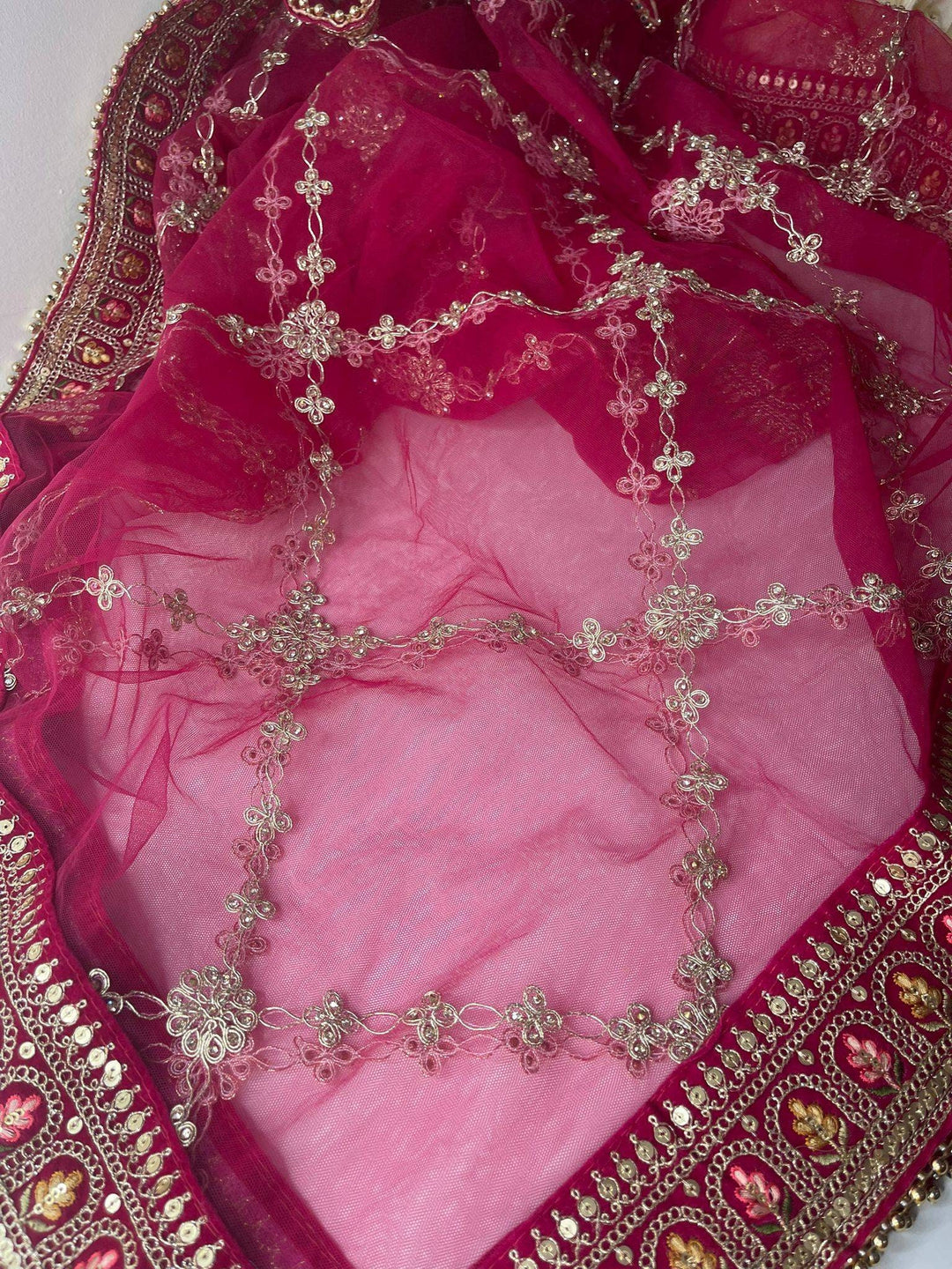 Traditional Bridal Work Dupatta